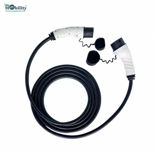 EV Charging Cable Mode-3 Charging cable Type-2 IEC 62196-2 Male to Female,  AC Single Phase Phase, 250V, 32 Amp, 7.3Kw 5 meter