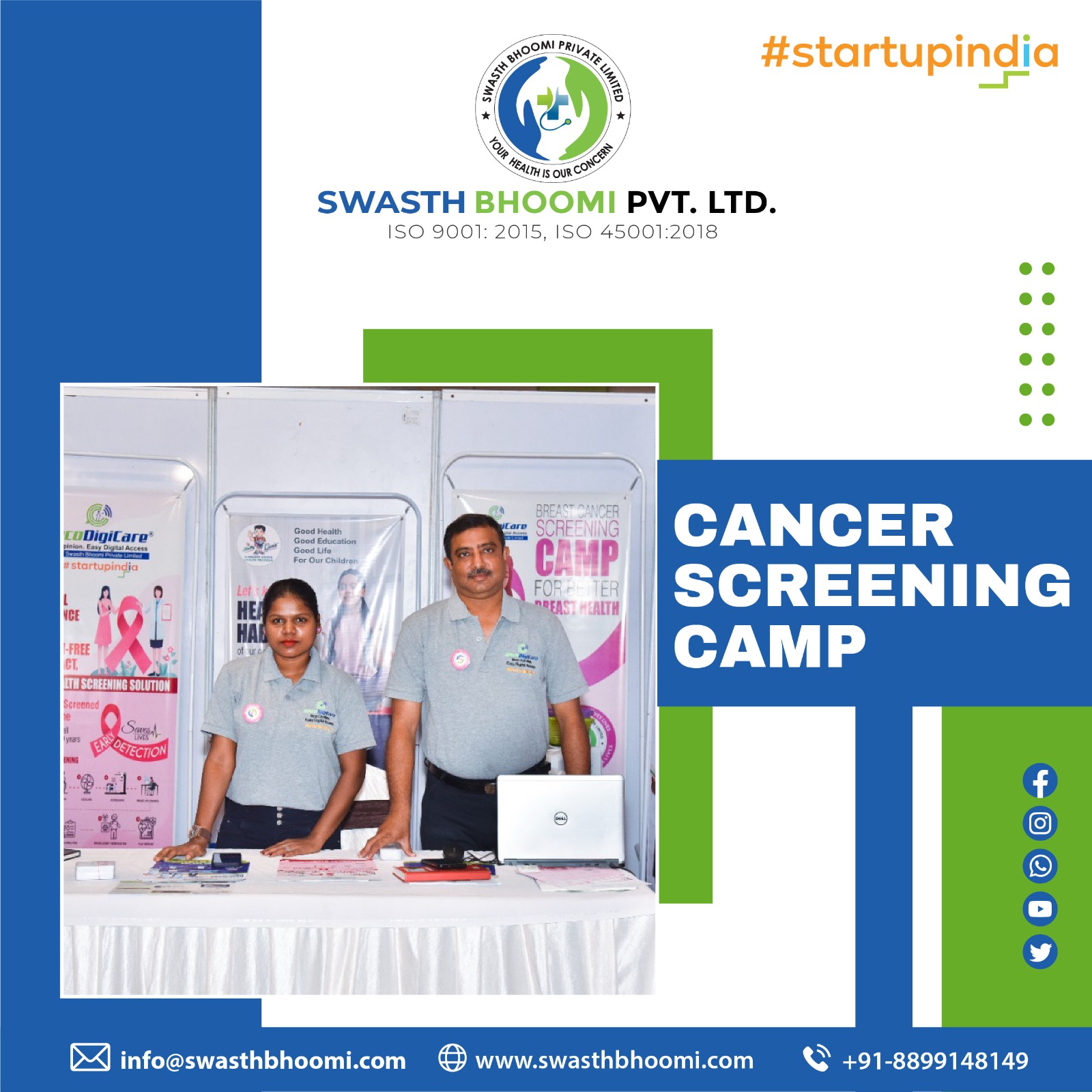 SWASTH CANCER SCREENING CAMP