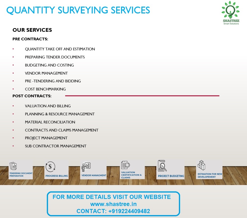 Quantity Survey And Cost Estimation