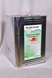 Wood Cold Pressed Groundnut OIl