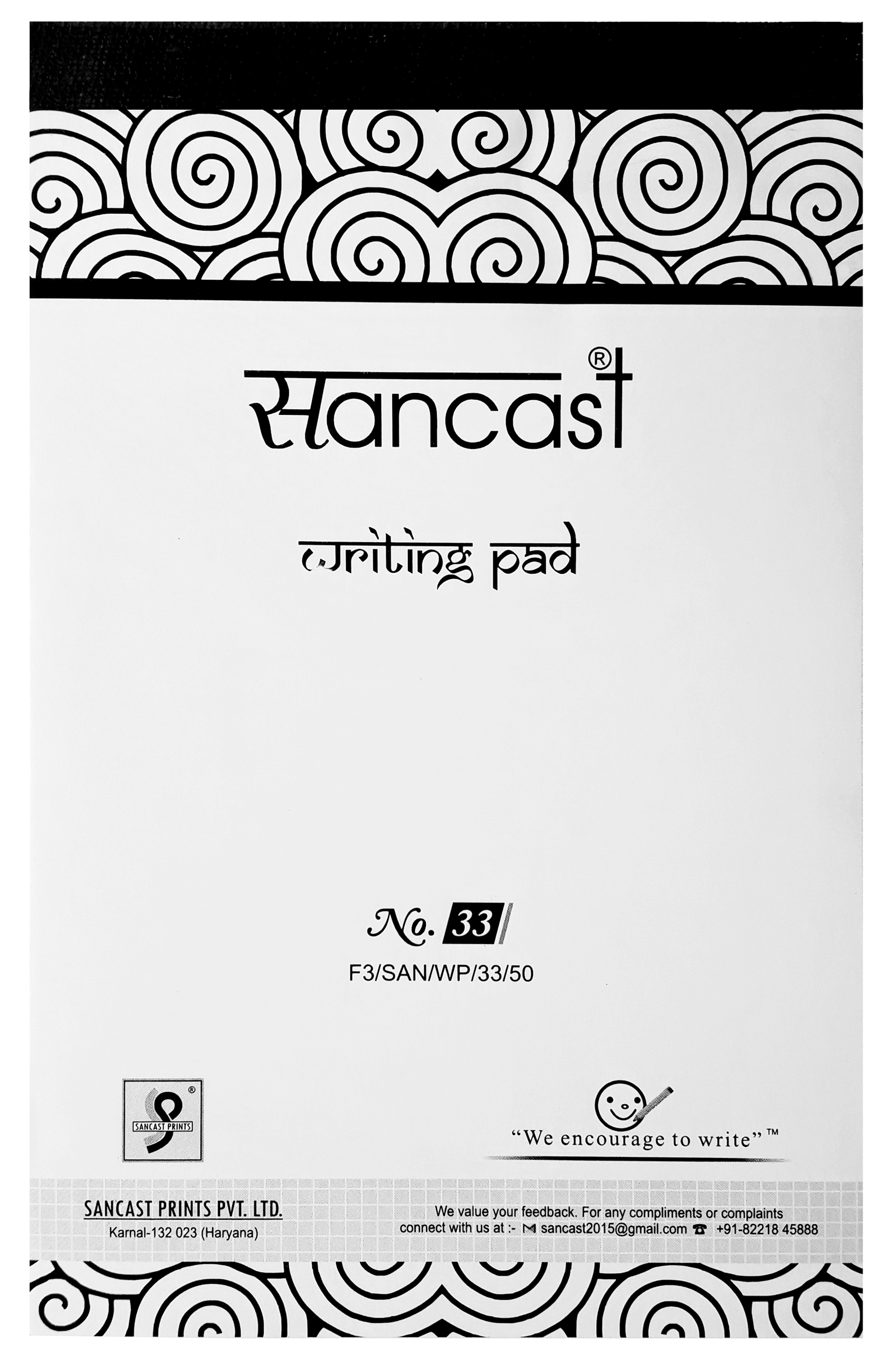 Writing Note Pad