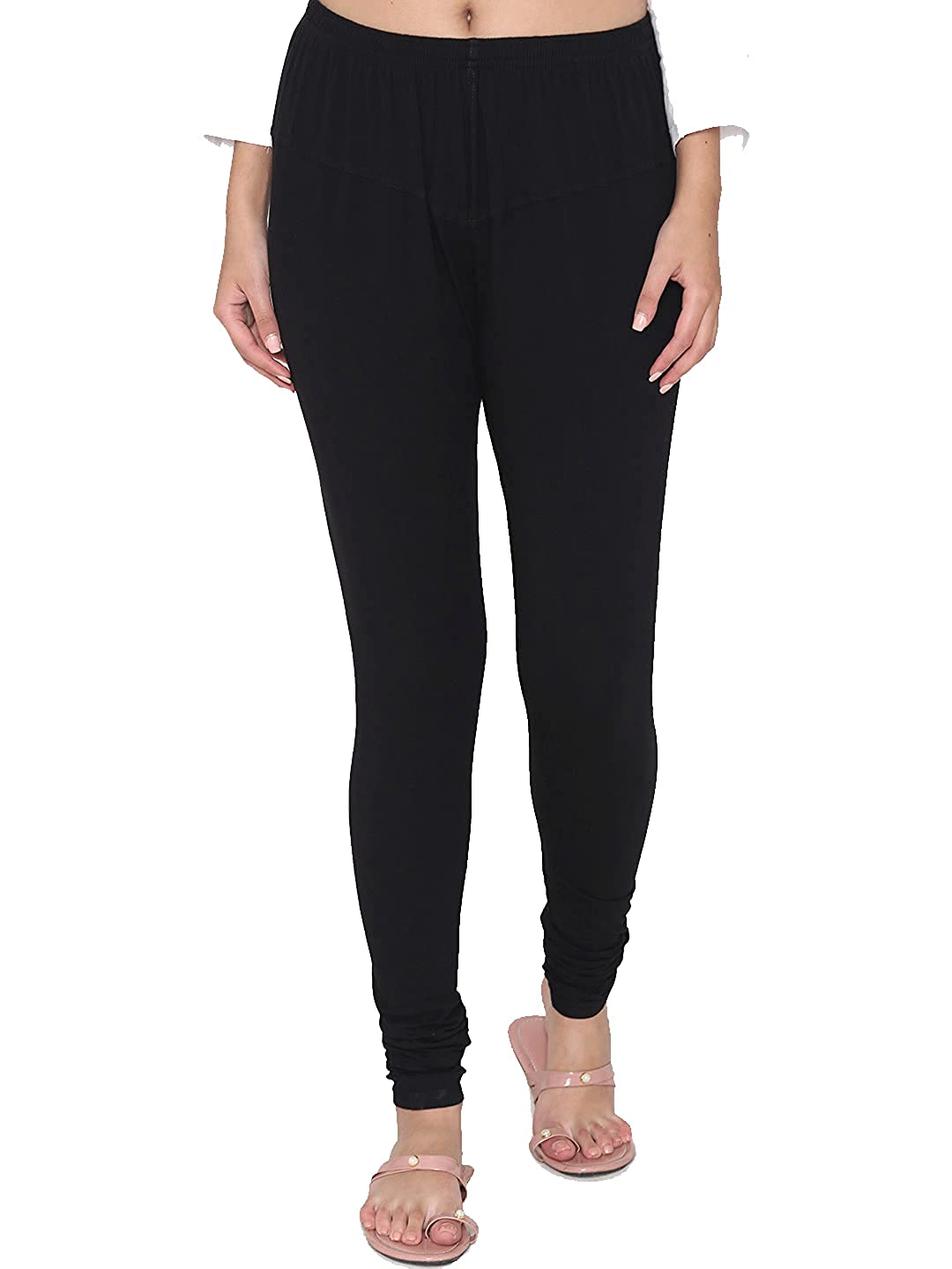 Cotton Lycra Churidar Leggings for Women's and Girls