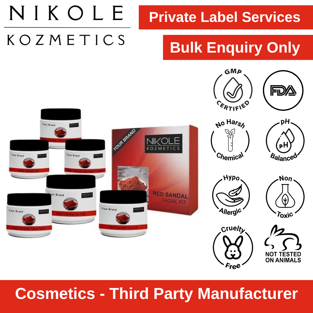 Red Sandal Facial kit 