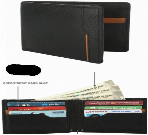 Arista Vault| Men's Wallet| Black