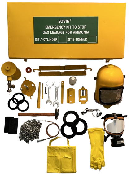 EMERGENCY AMMONIA LEAK ARREST KIT FOR TONNER 900kg