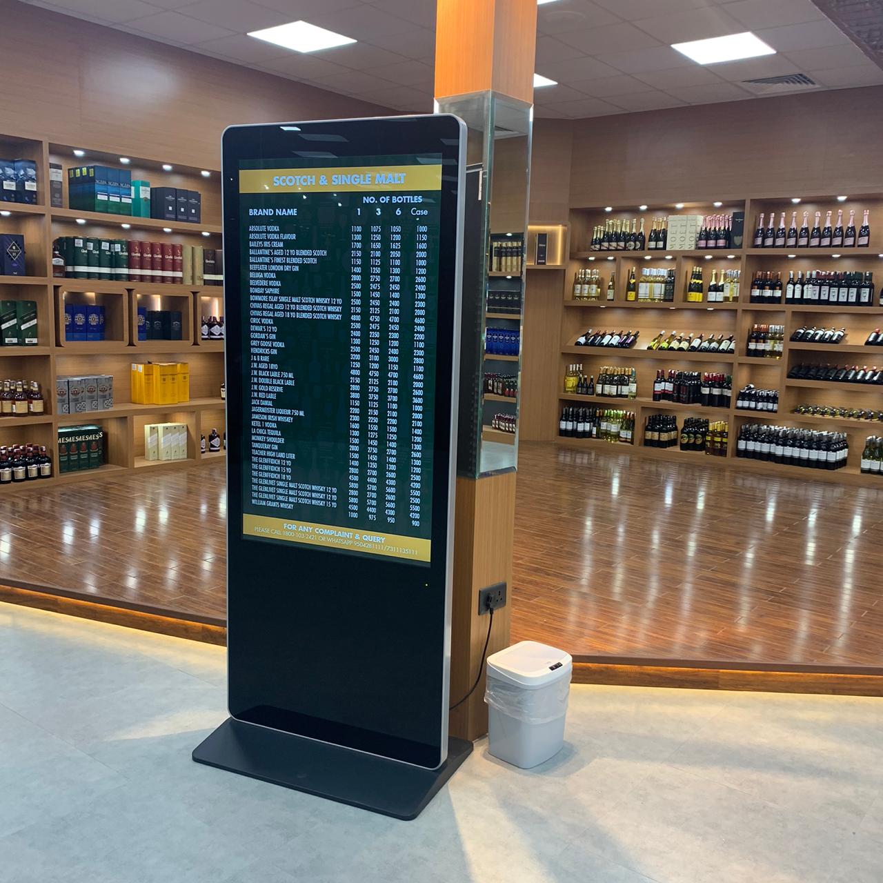 staietech touch kiosk displays for informations 