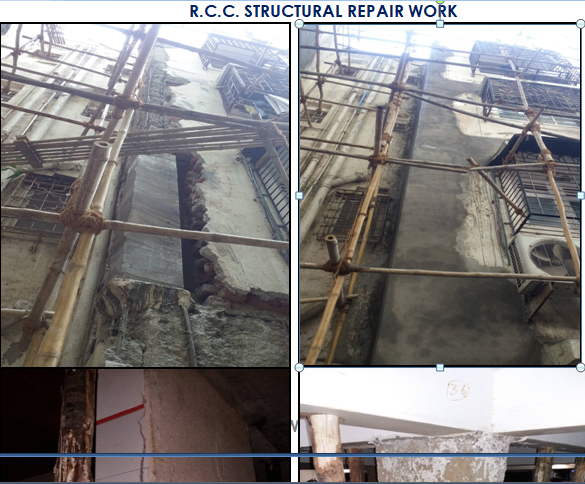 R.C.C. STRUCTURAL REPAIR WORK