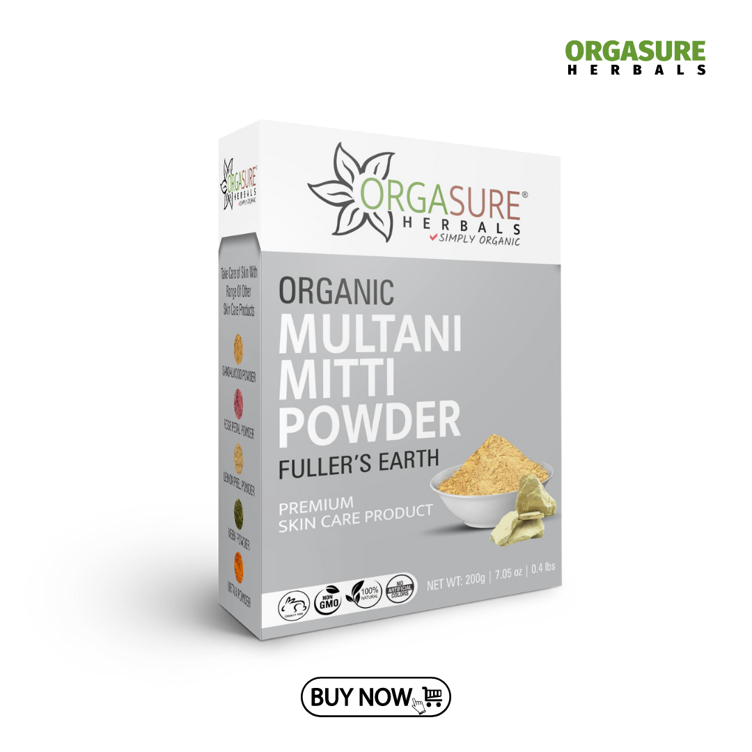 Orgasure Multani Mitti, Indian wholesaler and exporter for Multani powder, bulk suppliers for fullers earth