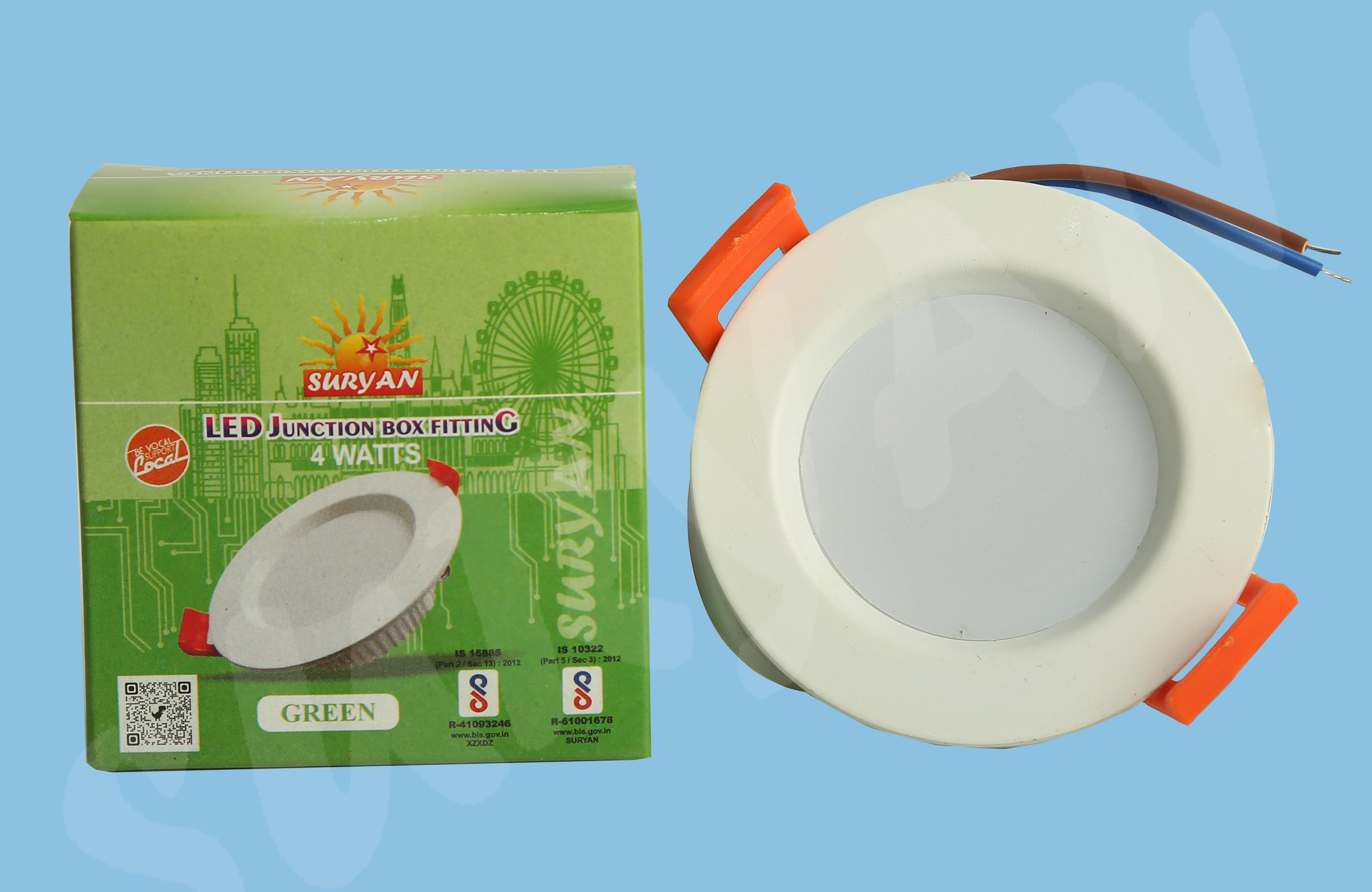 3W/4W - LED Spot Light - GREEN (AL)