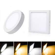 15W LED - Surface Light - Square / Round - 3 IN 1