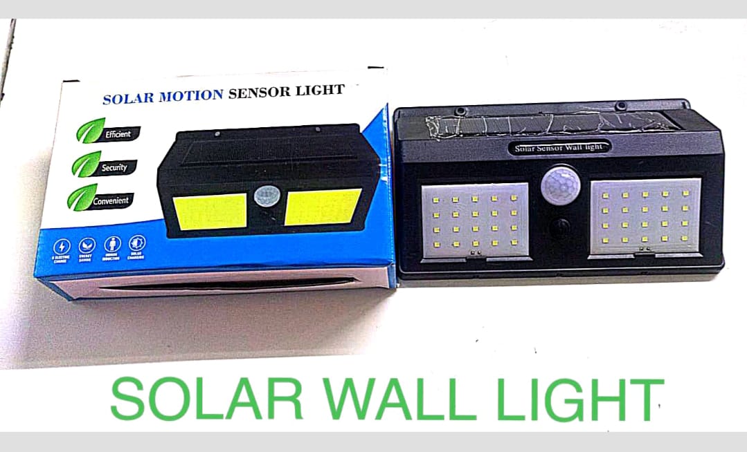 10W - LED Solar Wall Light