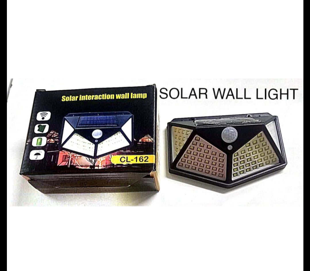 16W - LED Solar Wall Light