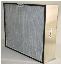 “VENT” HEPA FILTER (FOIL SEPERATOR)