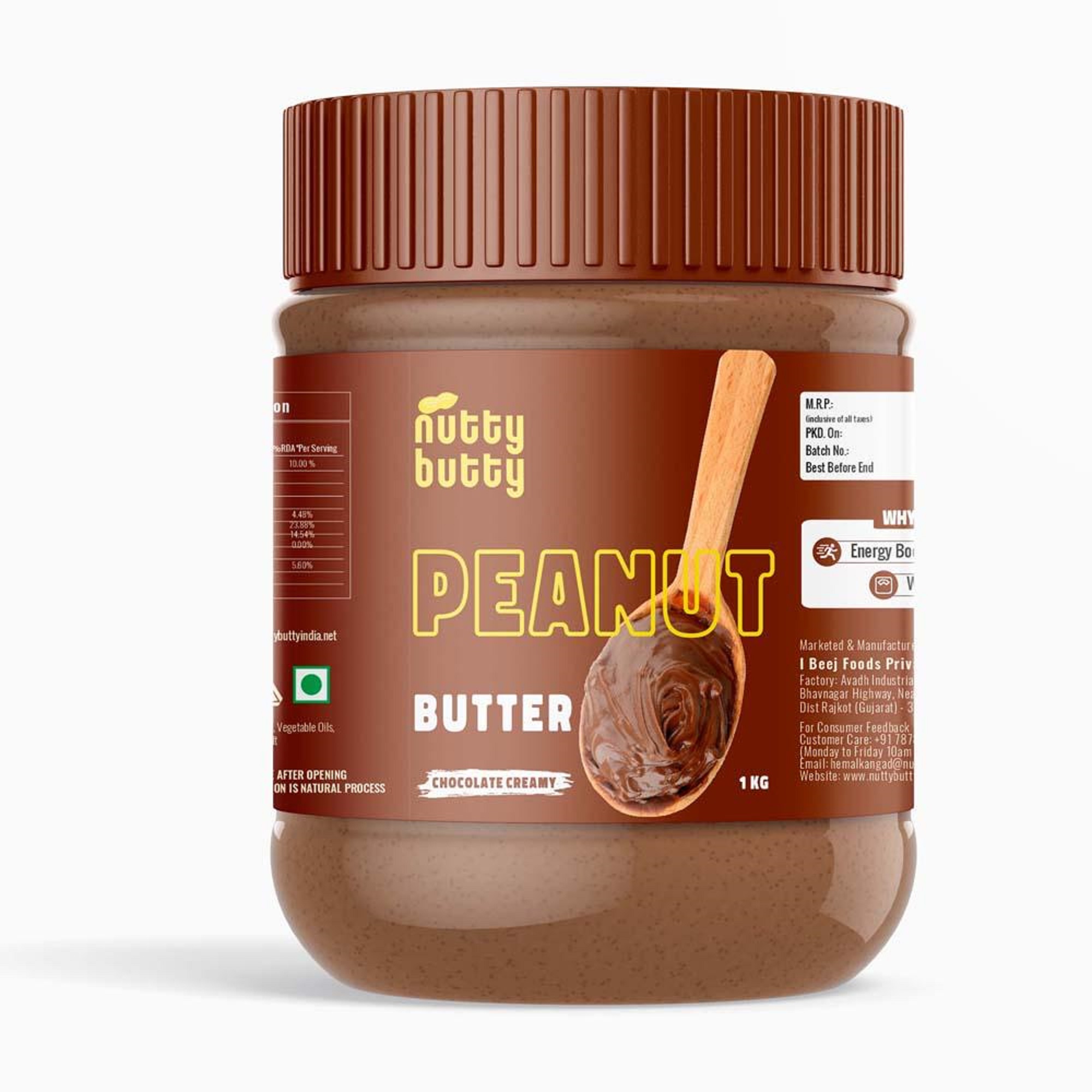 Chocolate Creamy/Crunchy Peanut Butter