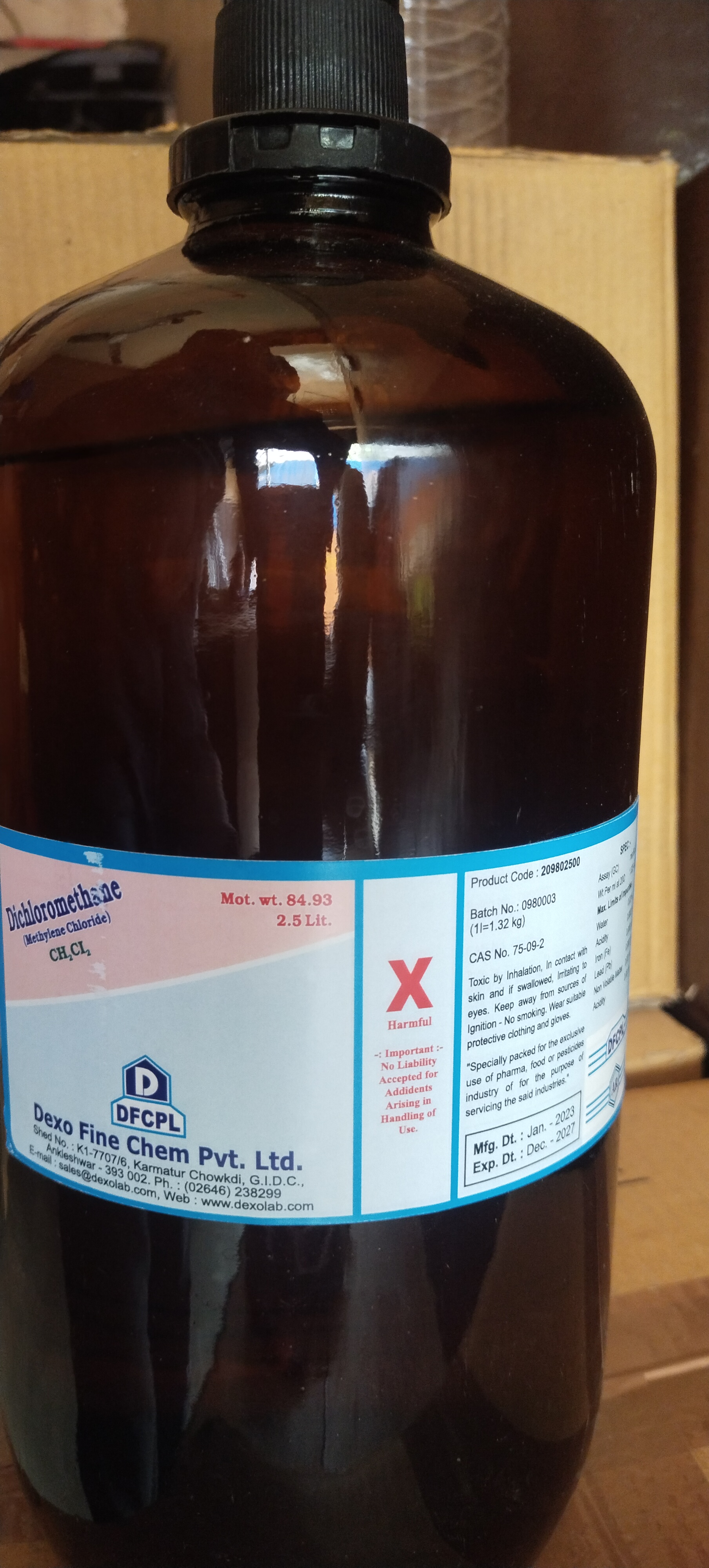 Dichloromethane AR