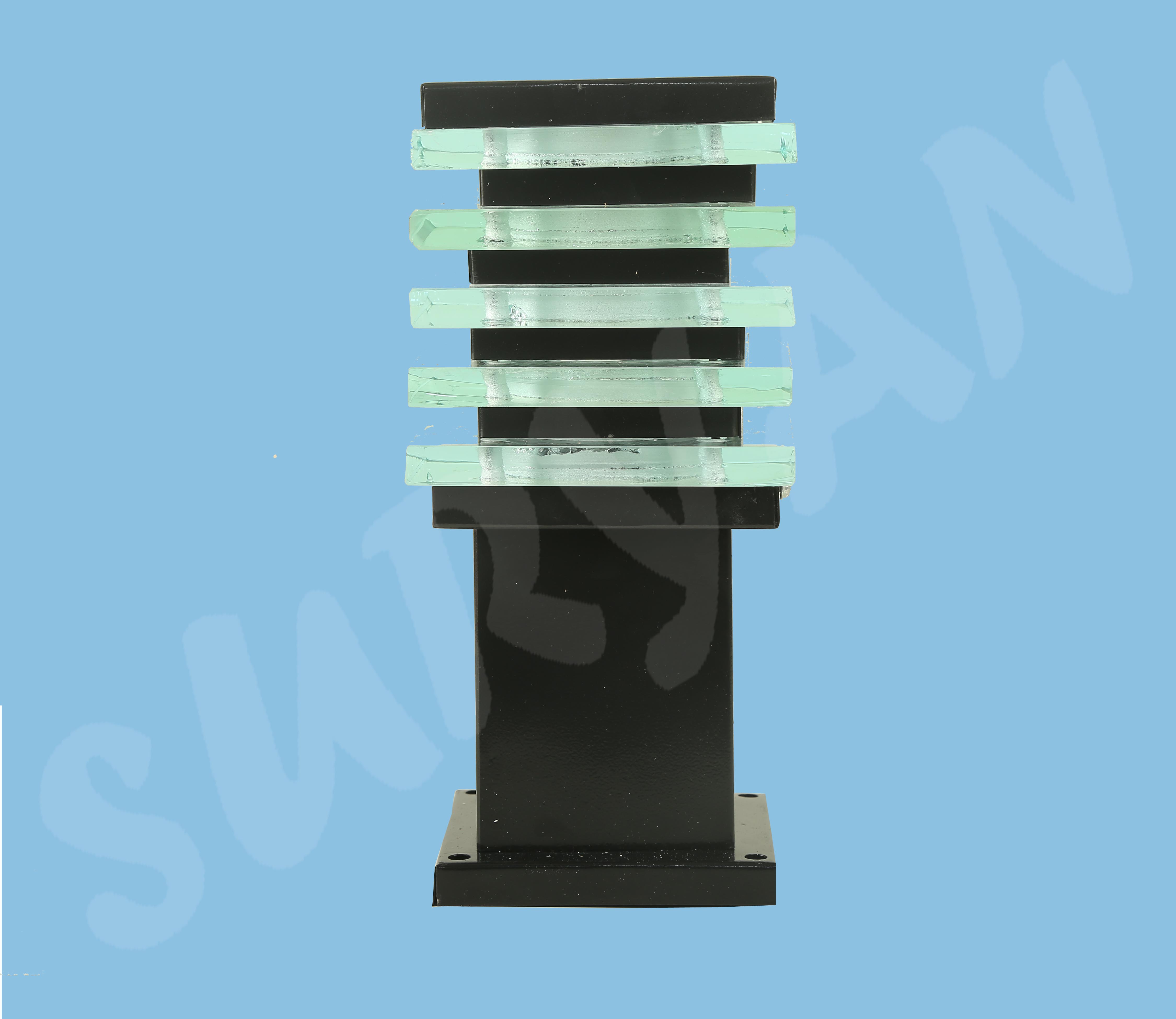 ICE - Cube - Glass Model No.2 - BLACK