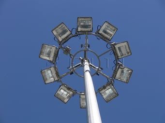 16 Mtrs High Mast with Control Gear