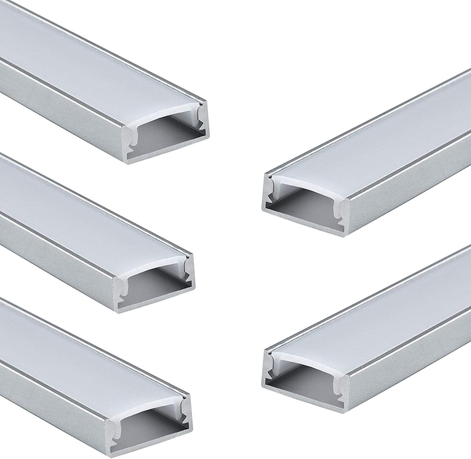 LED Profile - 23.2mmx17.1mmx12.3 mm - Surface - per Mtrs