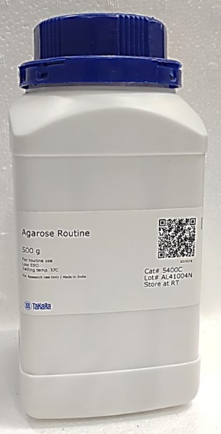 5400C; Takara Agarose-routine