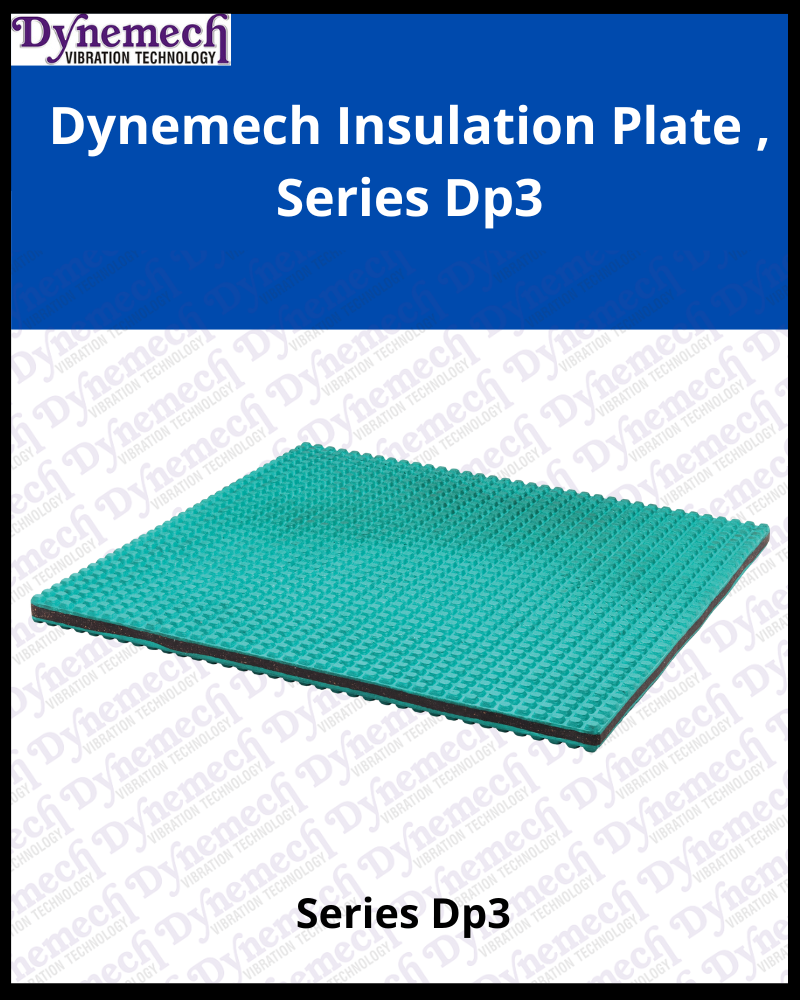 Dynemech Rubber Anti Vibration Pad, Series Dp3