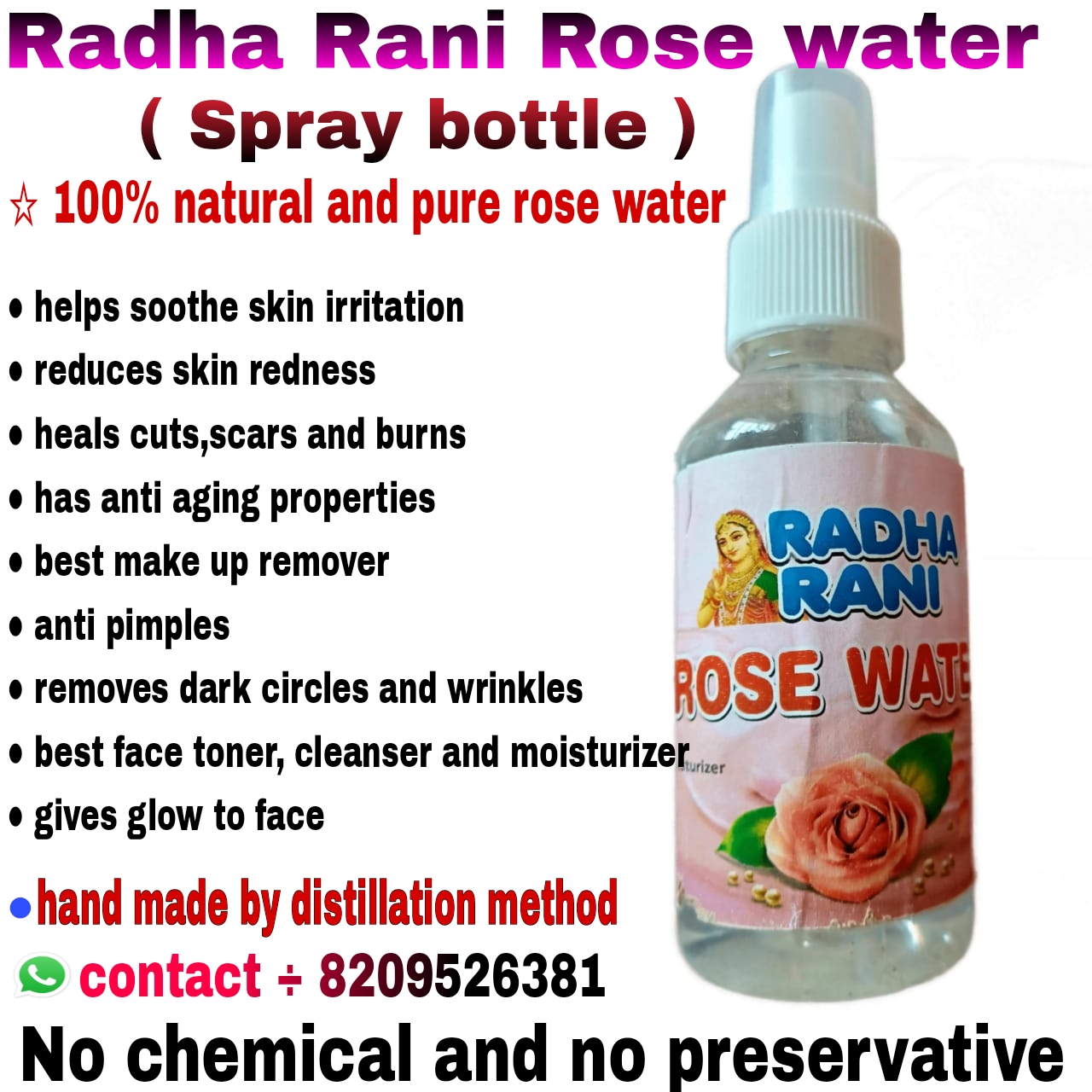 Rose water 