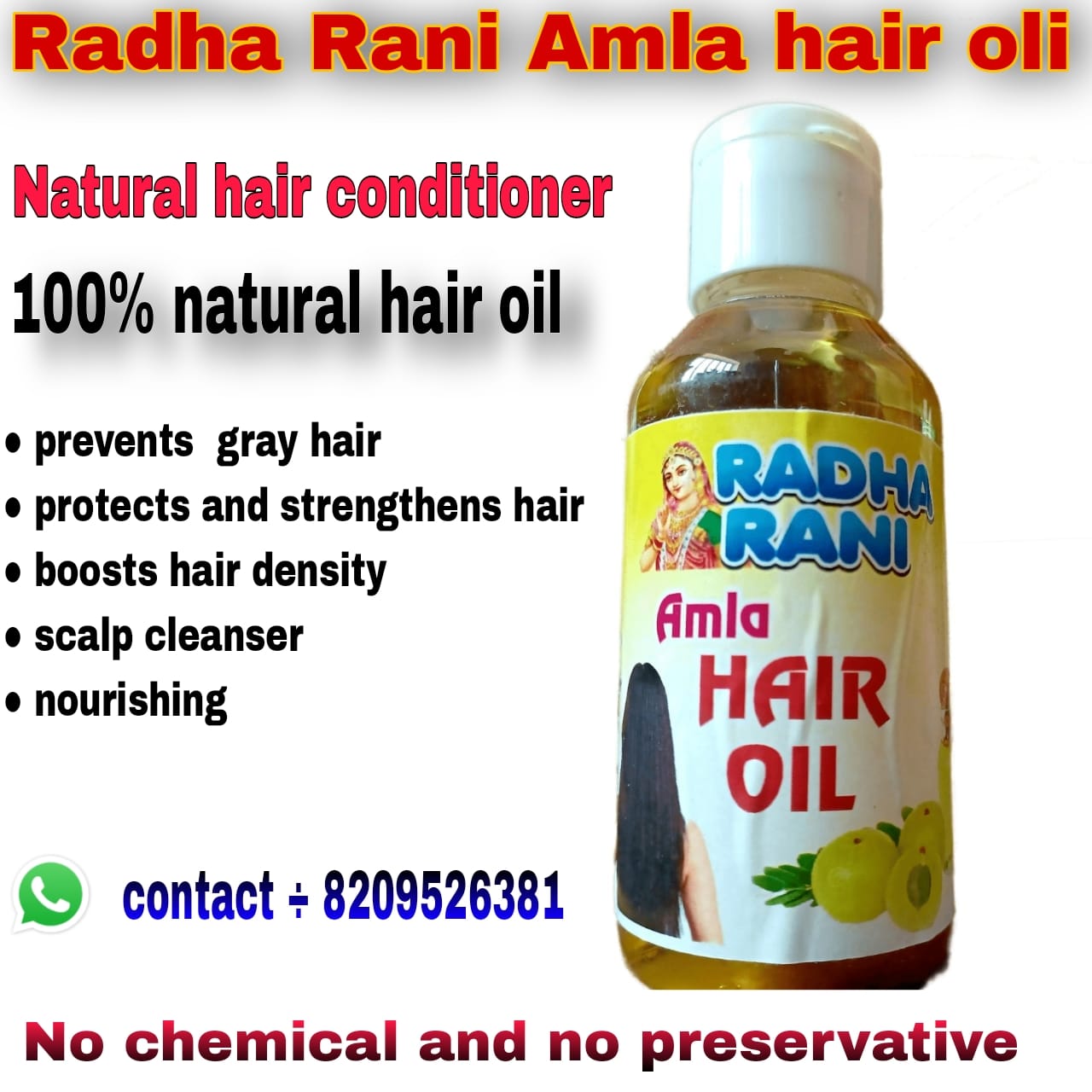 Amla hair oil 
