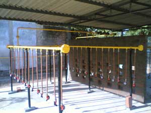 Gas Train, Manifolds, Vot System, Lot System