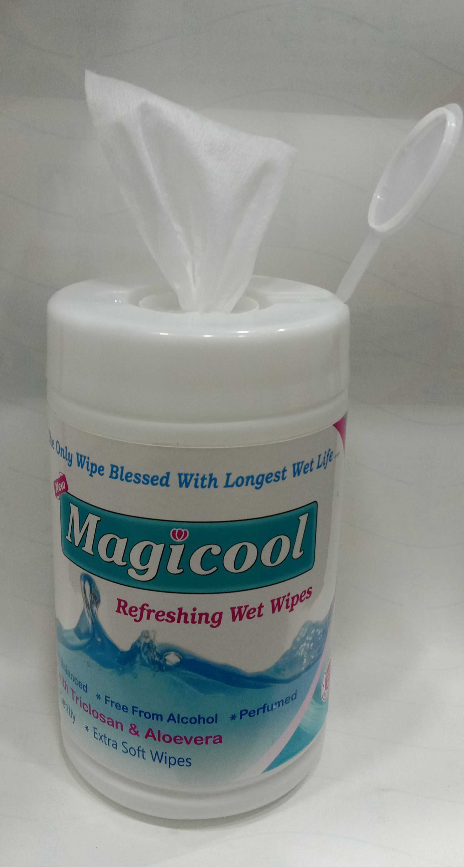 MAGICOOL WET WIPES CANISTERS
