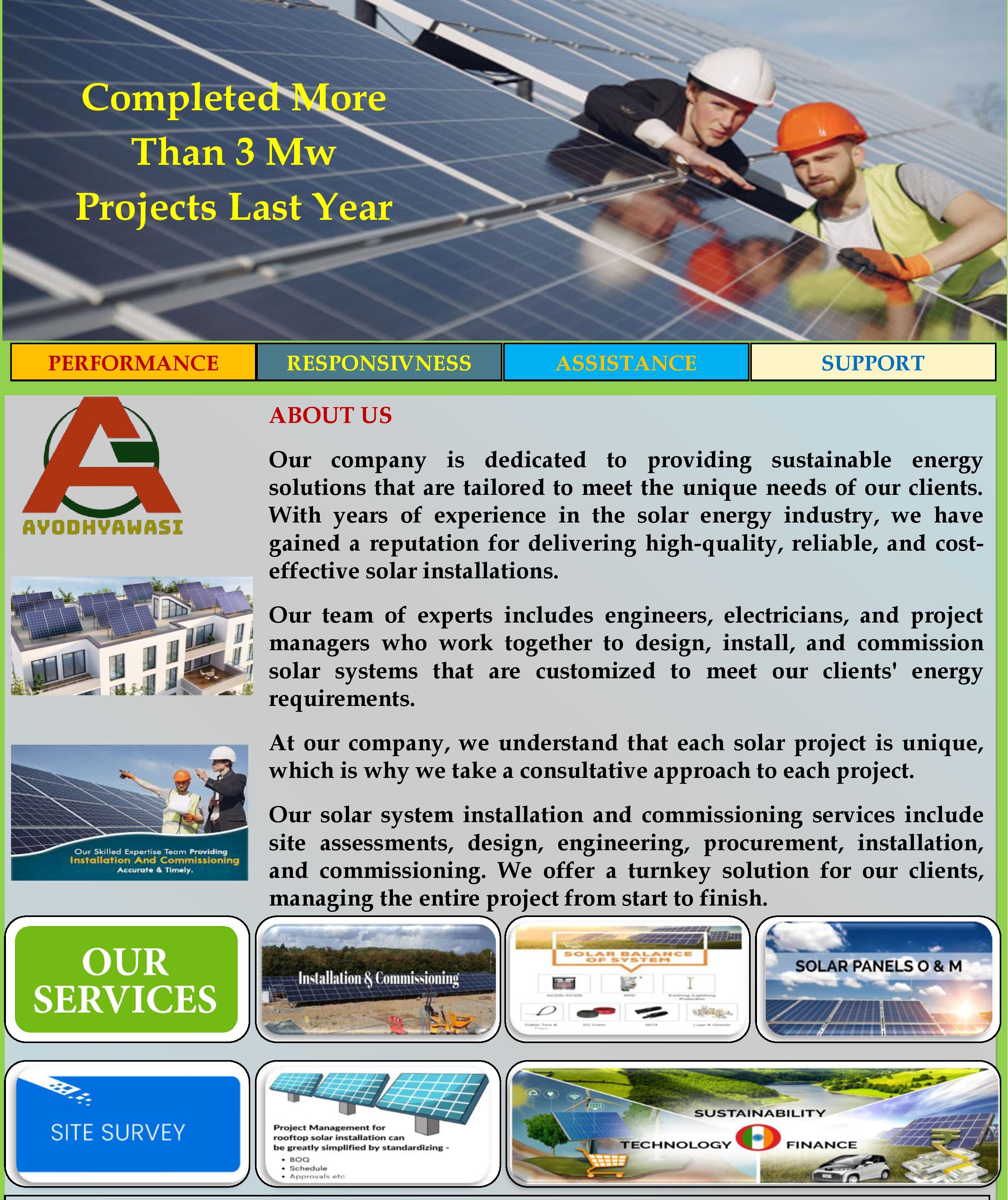 SOLAR POWER PLANT - 5 KW ON GRID