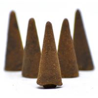 SRI DASANGAM DHOOP CONE - NATURAL HANDMADE DIVINE INCENSE FOR YOGA, MEDITATION, DAILY POOJA AND HAWAN SAMAGIRI