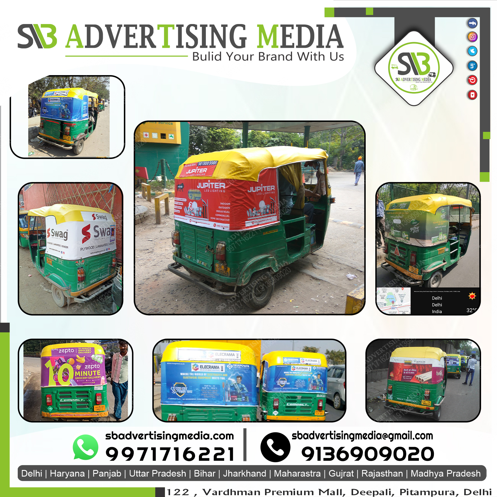 Auto Advertising service in Delhi