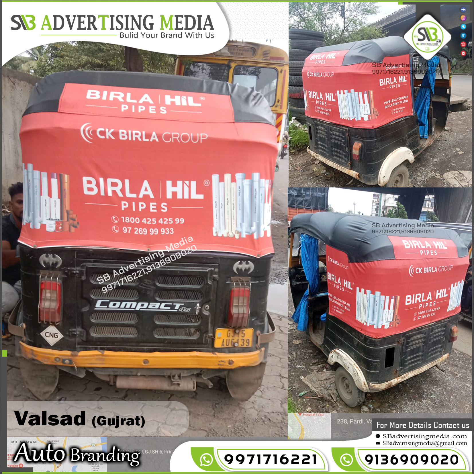 Auto Advertising service in Valsad Gujrat