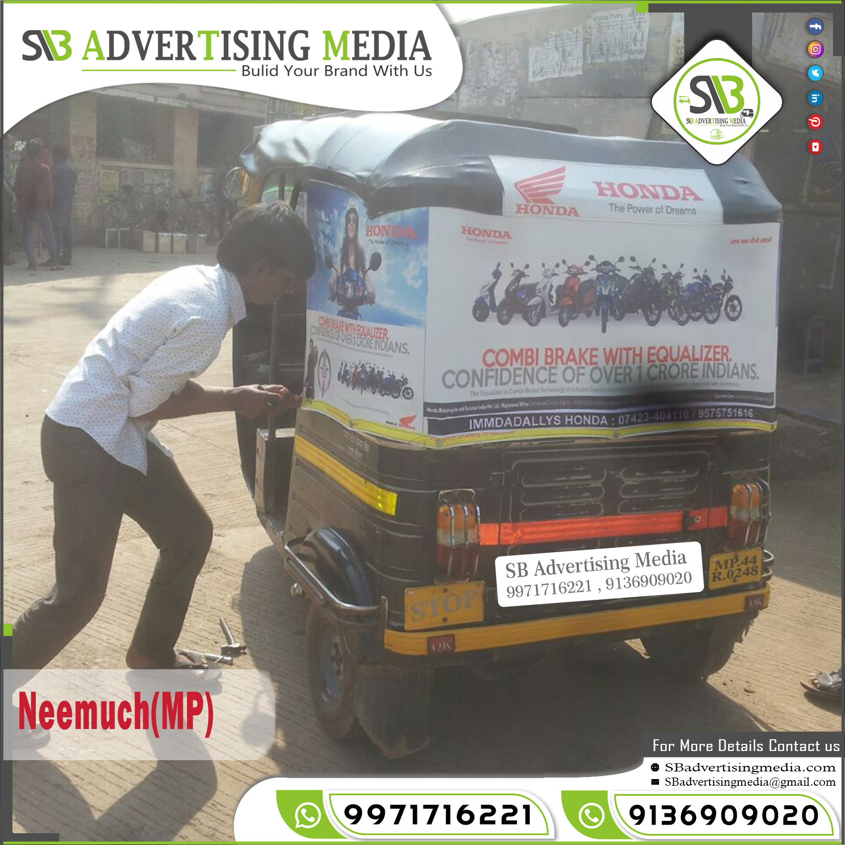 Auto Advertising service in Neemuch Madhya Pradesh