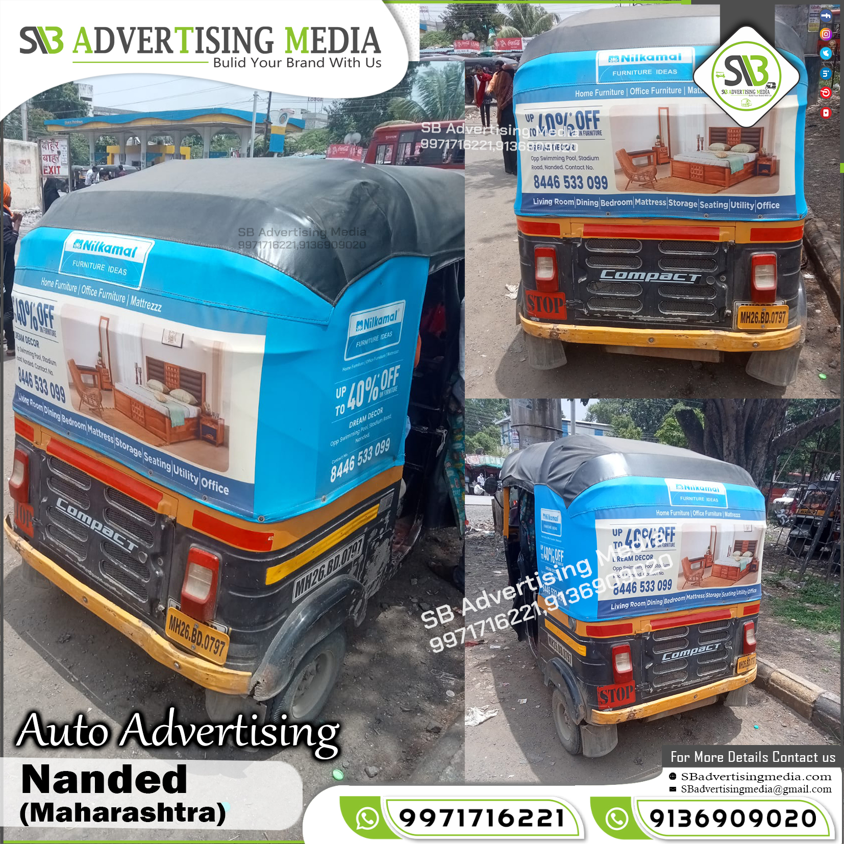 Auto Advertising service in Nanded Maharashtra