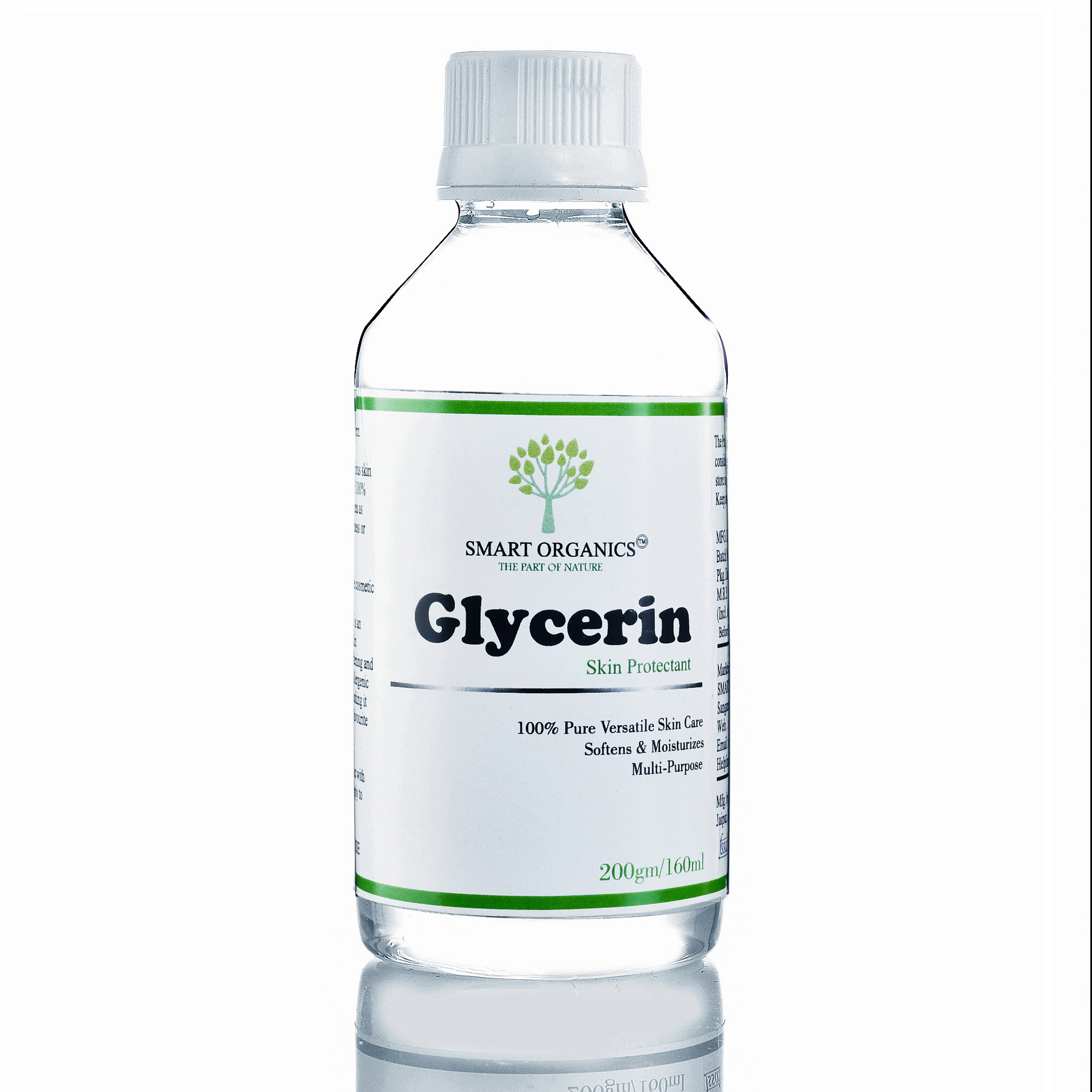 Smart Organics Glycerin 160ml/200gm
