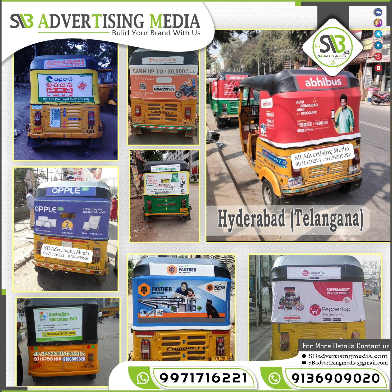 Auto Advertising service in Hyderabad  Telangana