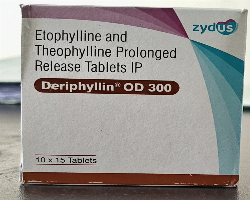 DERIPHYLLIN OD 300 TABLETS