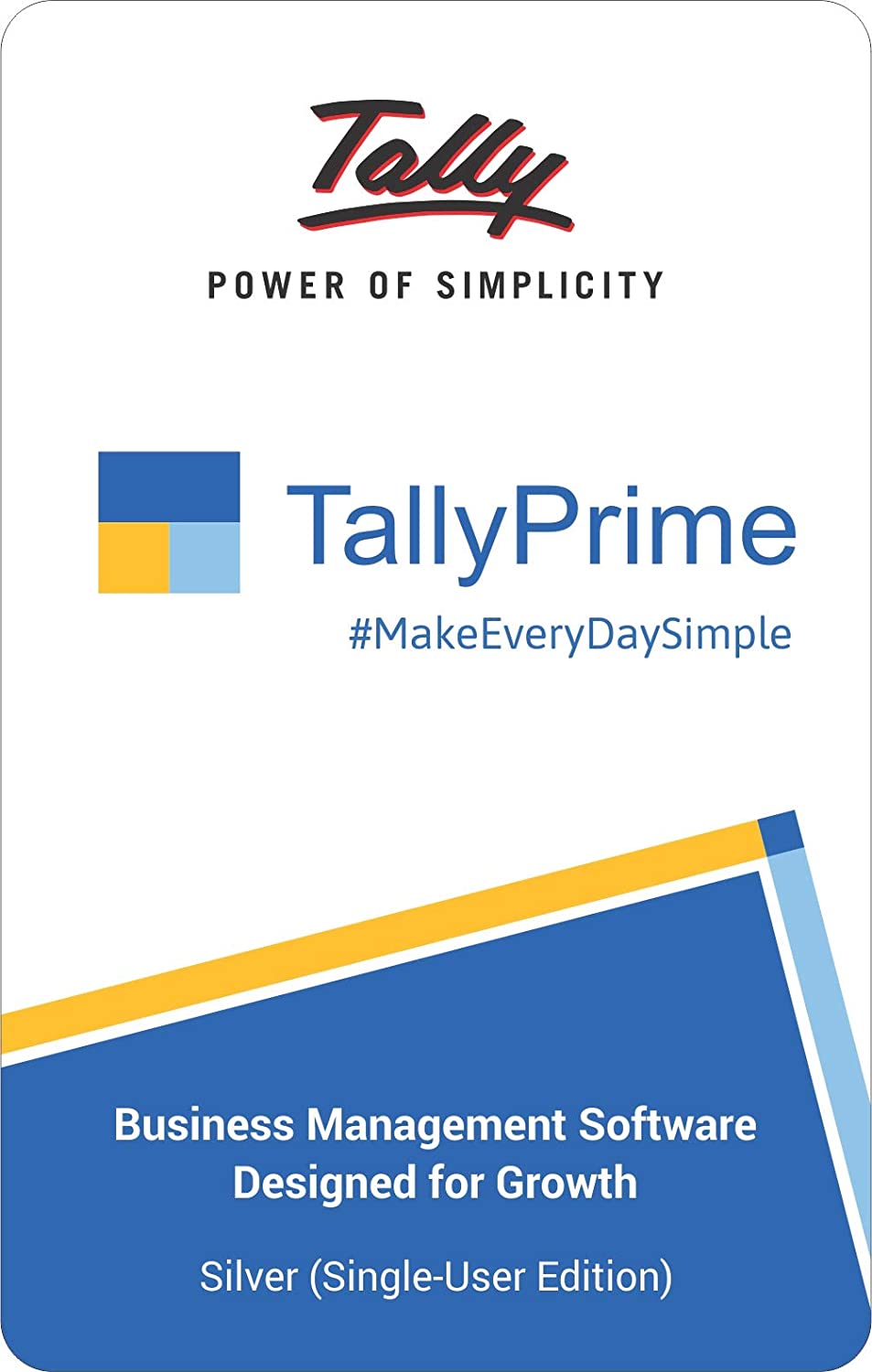 Tally Prime Silver - Single user edition For Standalone PCs
