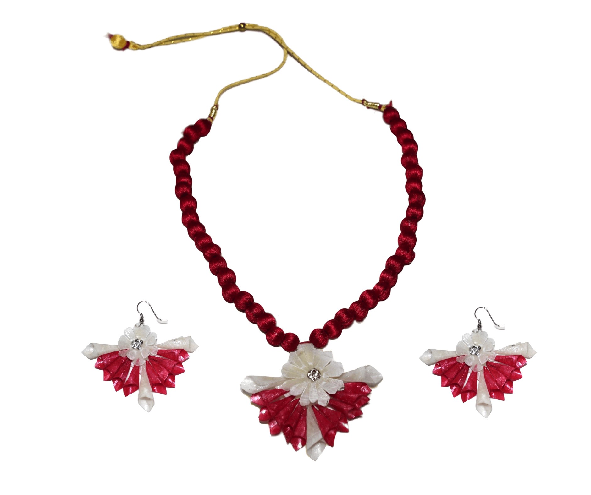 Jhalmuri patten earring necklaces set 