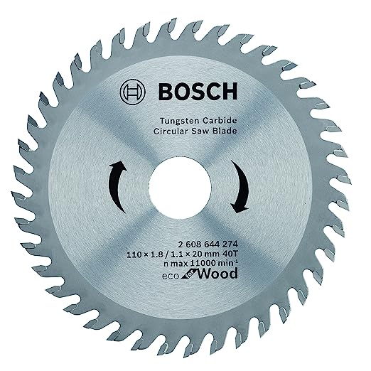 Bosch Circular Saw Blade 110x1.8/1.1x20mm 40T
