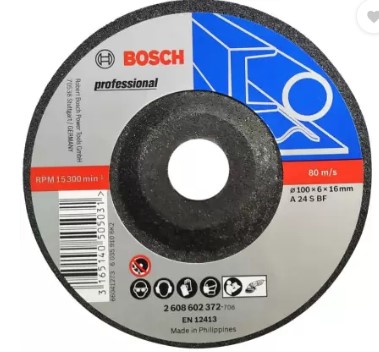 Bosch 4 Inch DC Wheel (Grinding Wheel) - 2608602372 Pack of 10