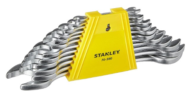 Stanley-70-380E-12Pc Double O/E Spanners Set , 6X7 To 30X32MM