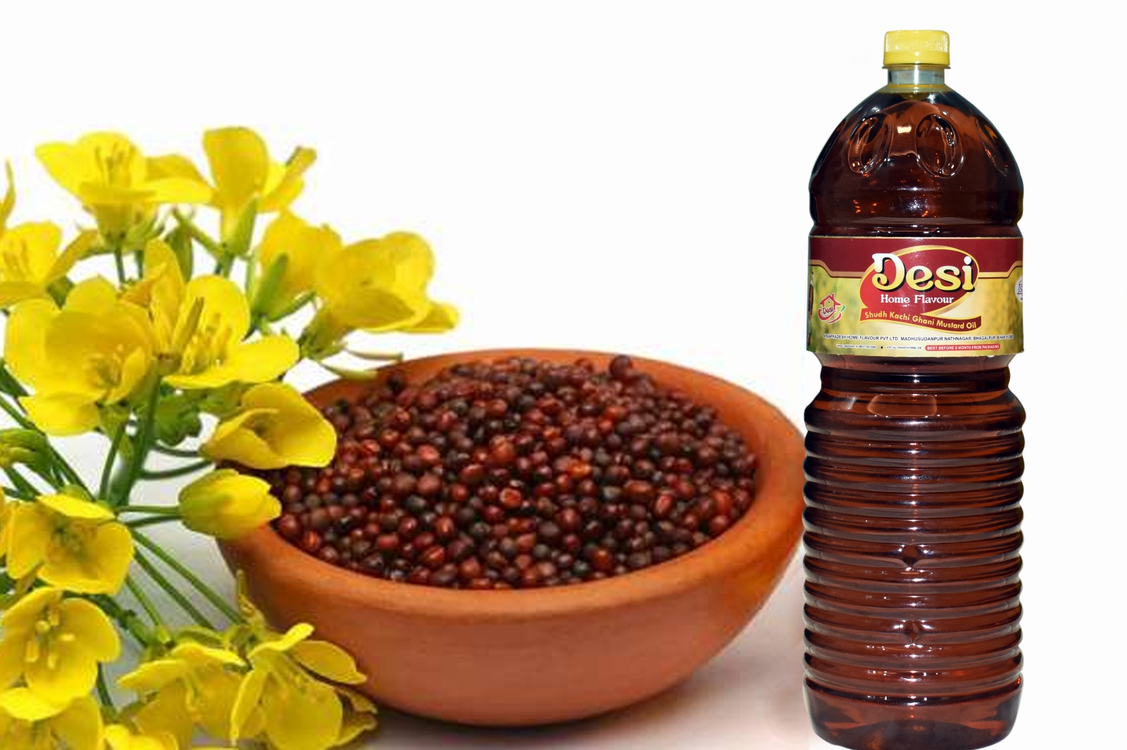 desi home flavour mustard oil