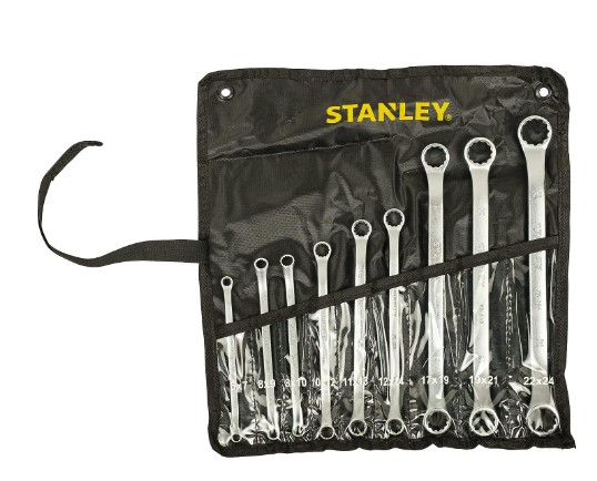 Stanley-STMT25147-9 PC Offset Ring Spanner Set 