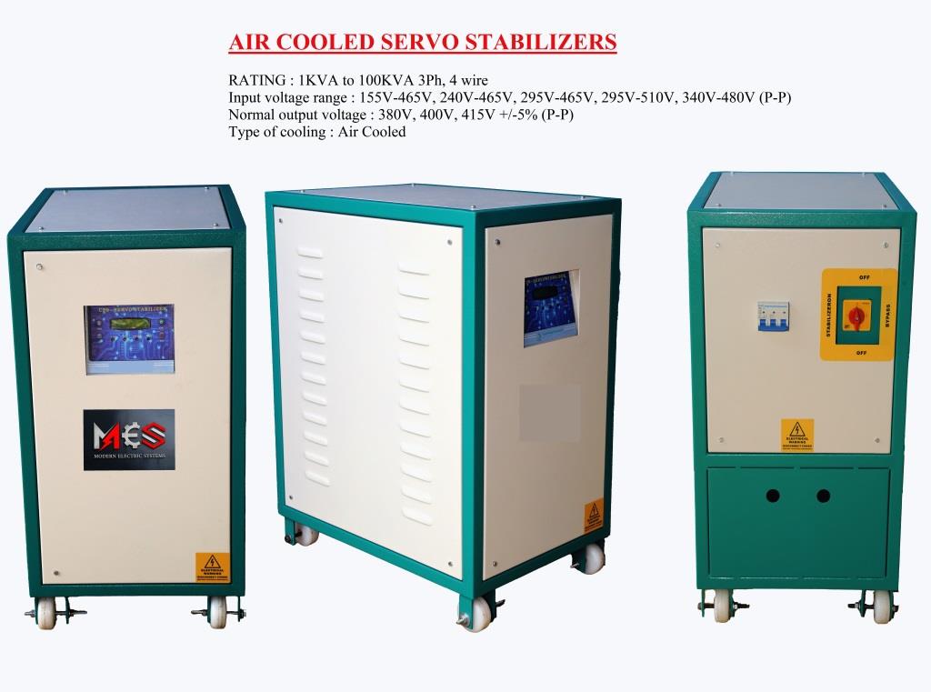 AIR-COOLED SERVO STABILIZER 