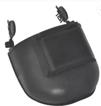 Karam ES71 Helmet Attachable Welding Shield With Clear Polycarbonate Lens & IR 11 Lens ES71