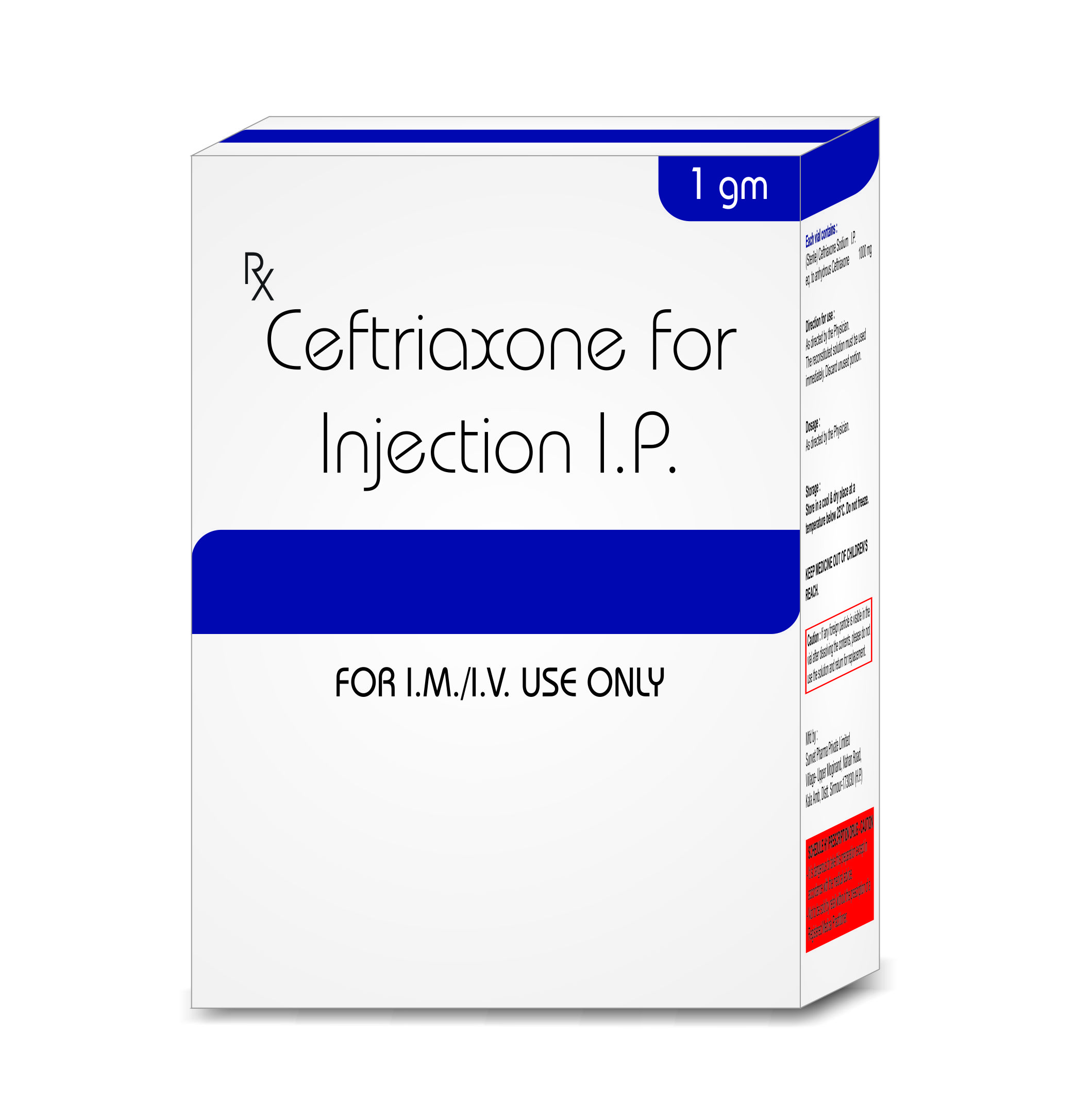 Ceftriaxone Injection I.P. 