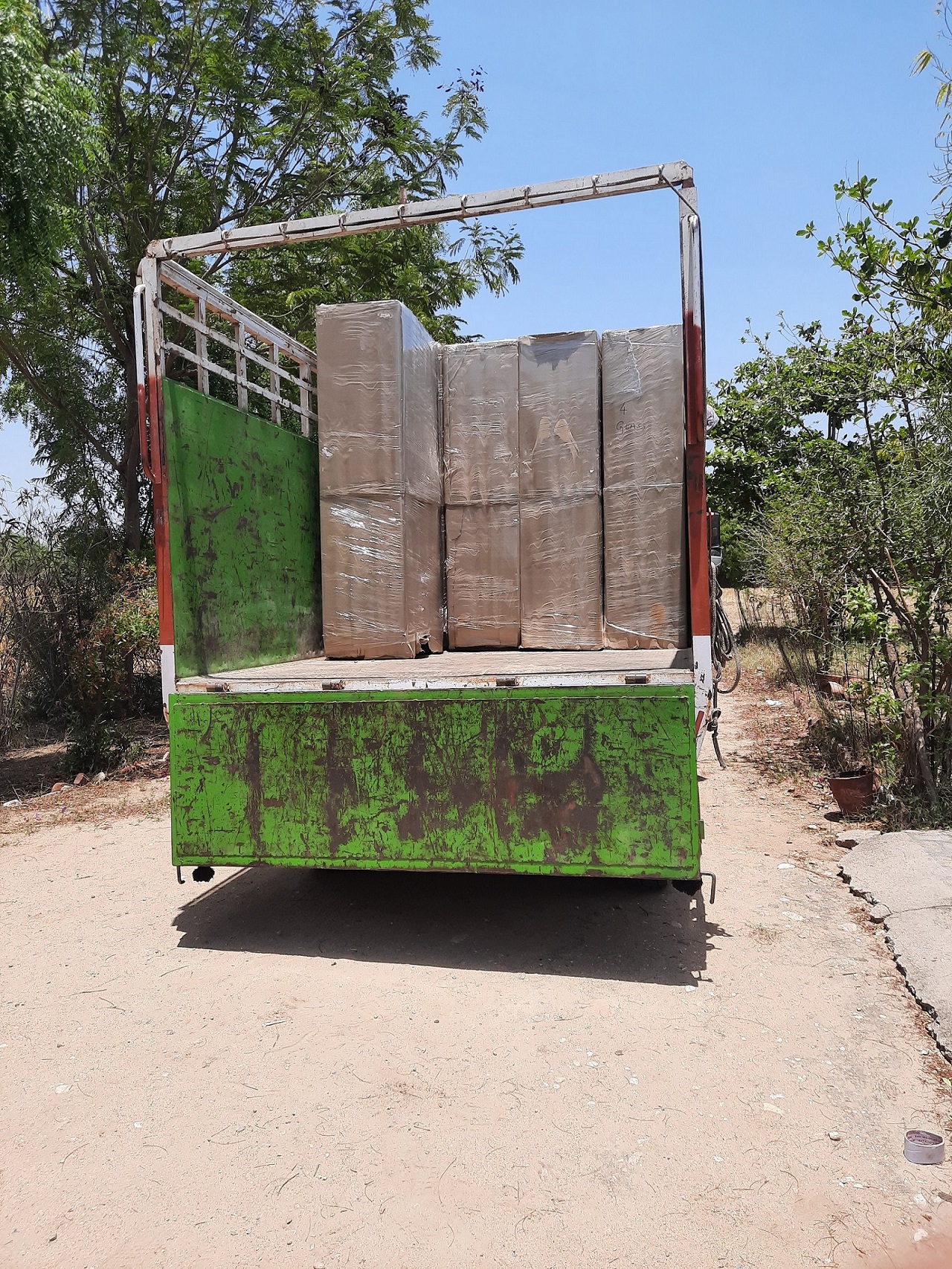 Transportation service all over india.