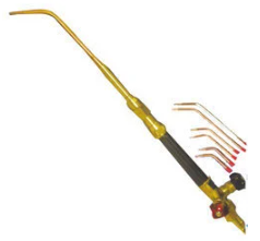 Esab Multi Purpose Torch for Brazing,Heating and Welding SAFFIRE 2HP with 6 Tips