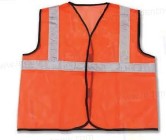 Udyogi 20551H -REFLECTIVE JACKET MADE OF 55 GSM POLYESTERNET/FABRIC HAVING 2